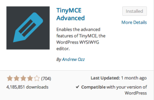 TinyMCE